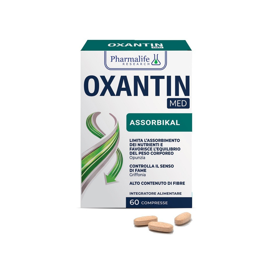 OXANTIN MED ASSORBIKAL 60CPR