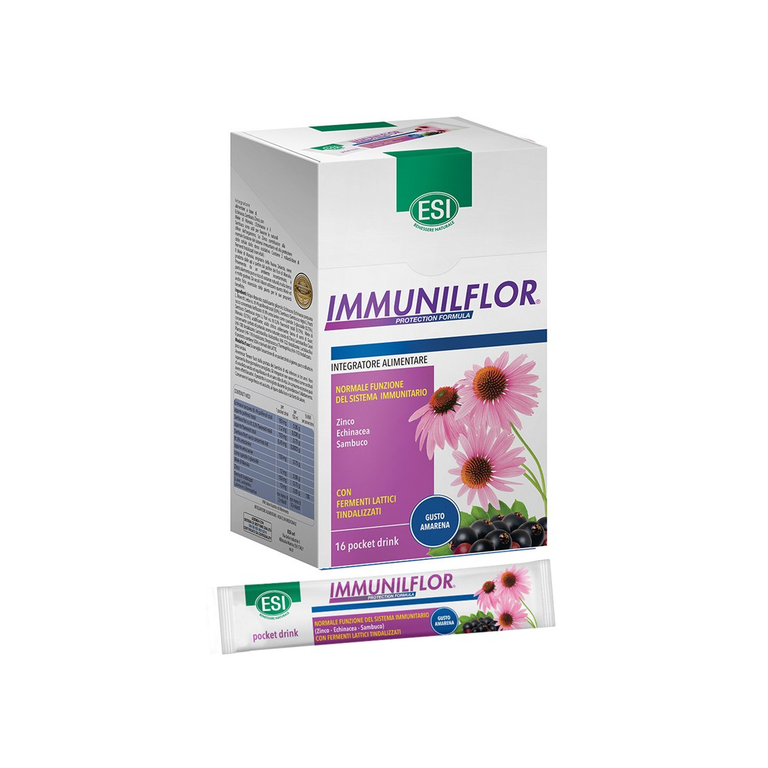 ESI IMMUNILFLOR 16POCKET DRINK