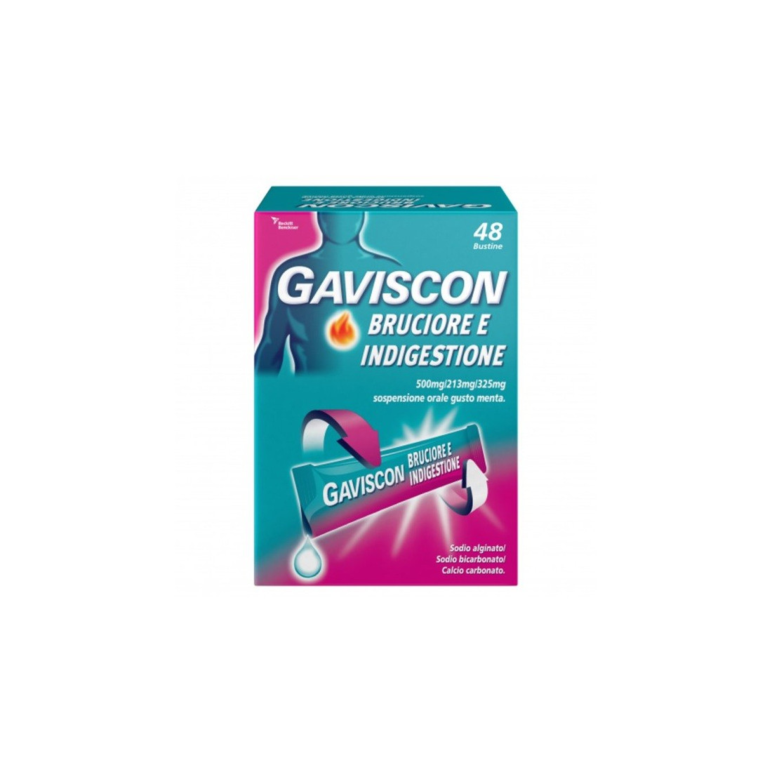 GAVISCON INDIG 48BS