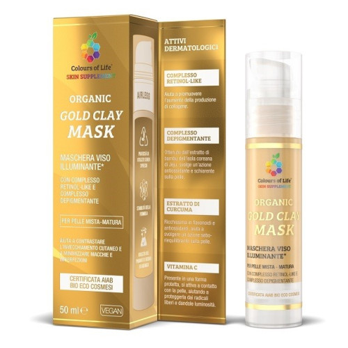 GOLD CLAY ORGANIC MASK 50ML