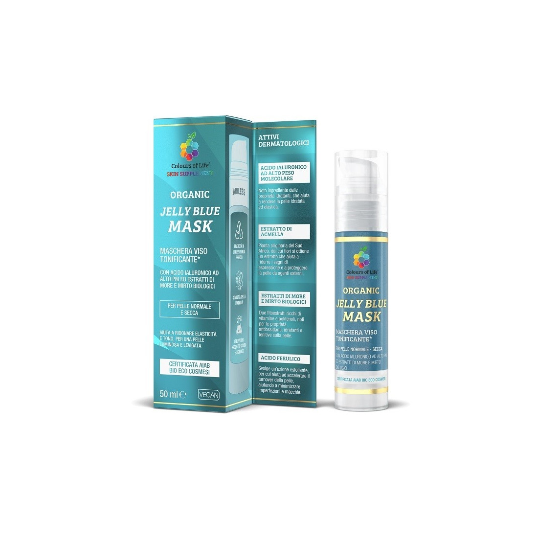 JELLY BLUE ORGANIC MASK 50ML