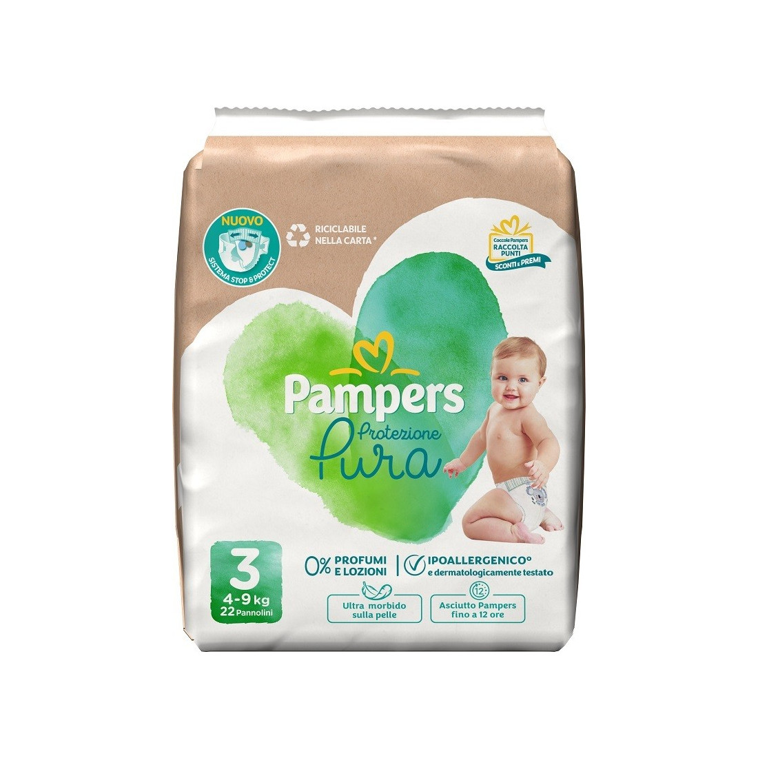 PAMPERS MID22P PURA PROTECTION
