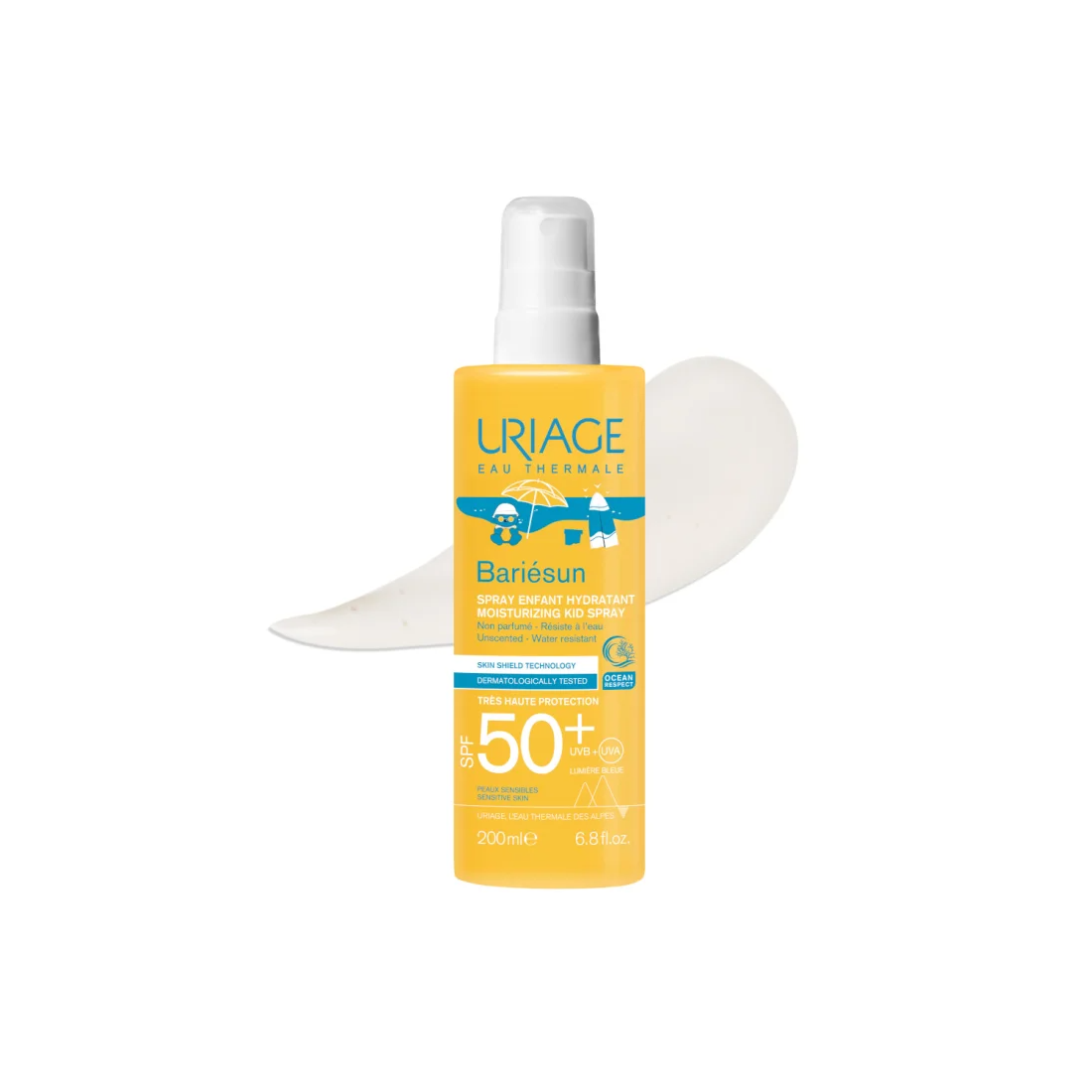 BARIESUN SPF50+ SPRAY ENFANTS IS NOT RECOMMENDED FOR USE IN CHILDREN