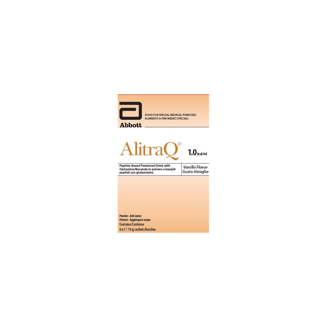 ALITRAQ VANIGLIA 6BUST 76G