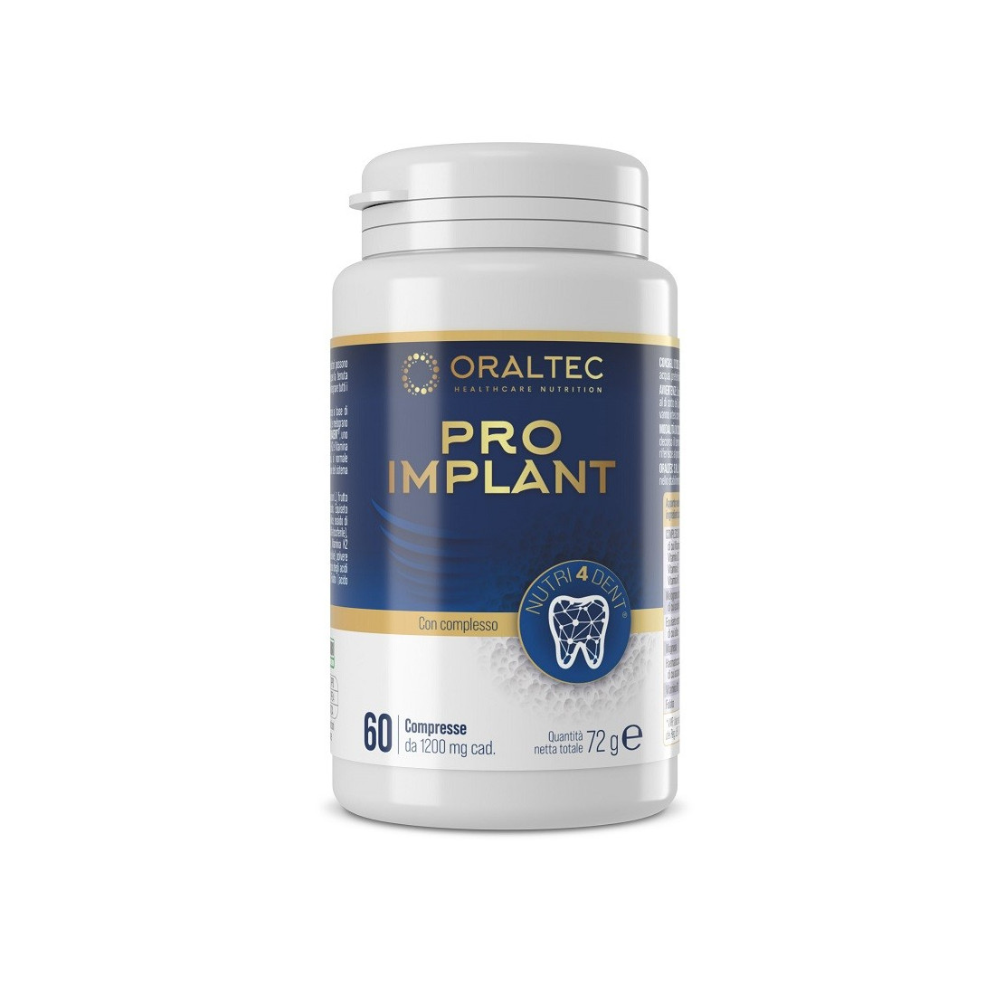 ORALTEC PRO IMPLANT 60CPR