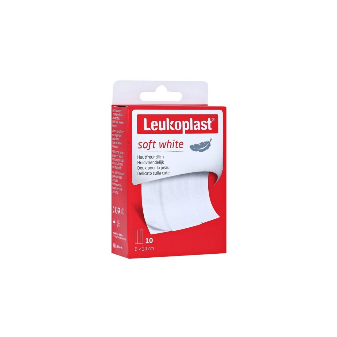 LEUKOPLAST SOFT WHITE 100X6CM