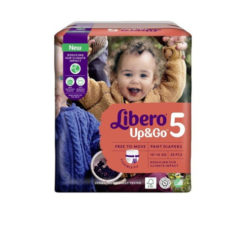 LIBERO UP&GO PANN 5 10-14 20PZ