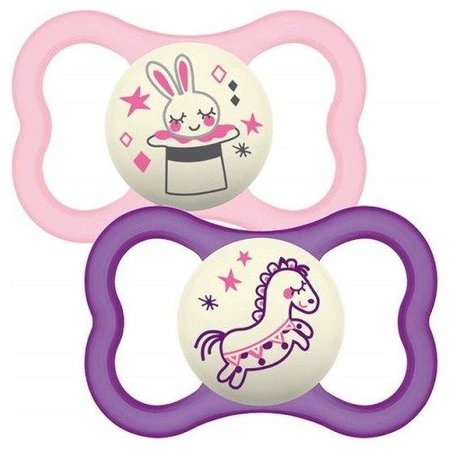 SUCCHIETTO MAM AIR 16+ SILICONE DOPPIO FEMMINA