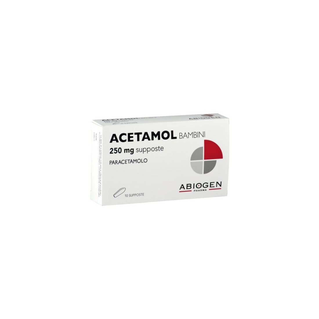 ACETAMOL BB 10SUPP 250MG