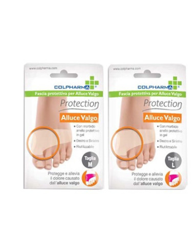 FASCIA PROT ALLUCE VALGO GEL M
