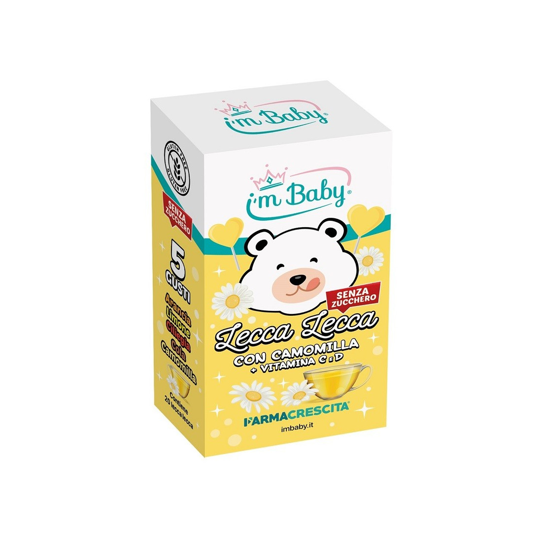 IMBABY LECCA LECCA CAMOM 20PZ