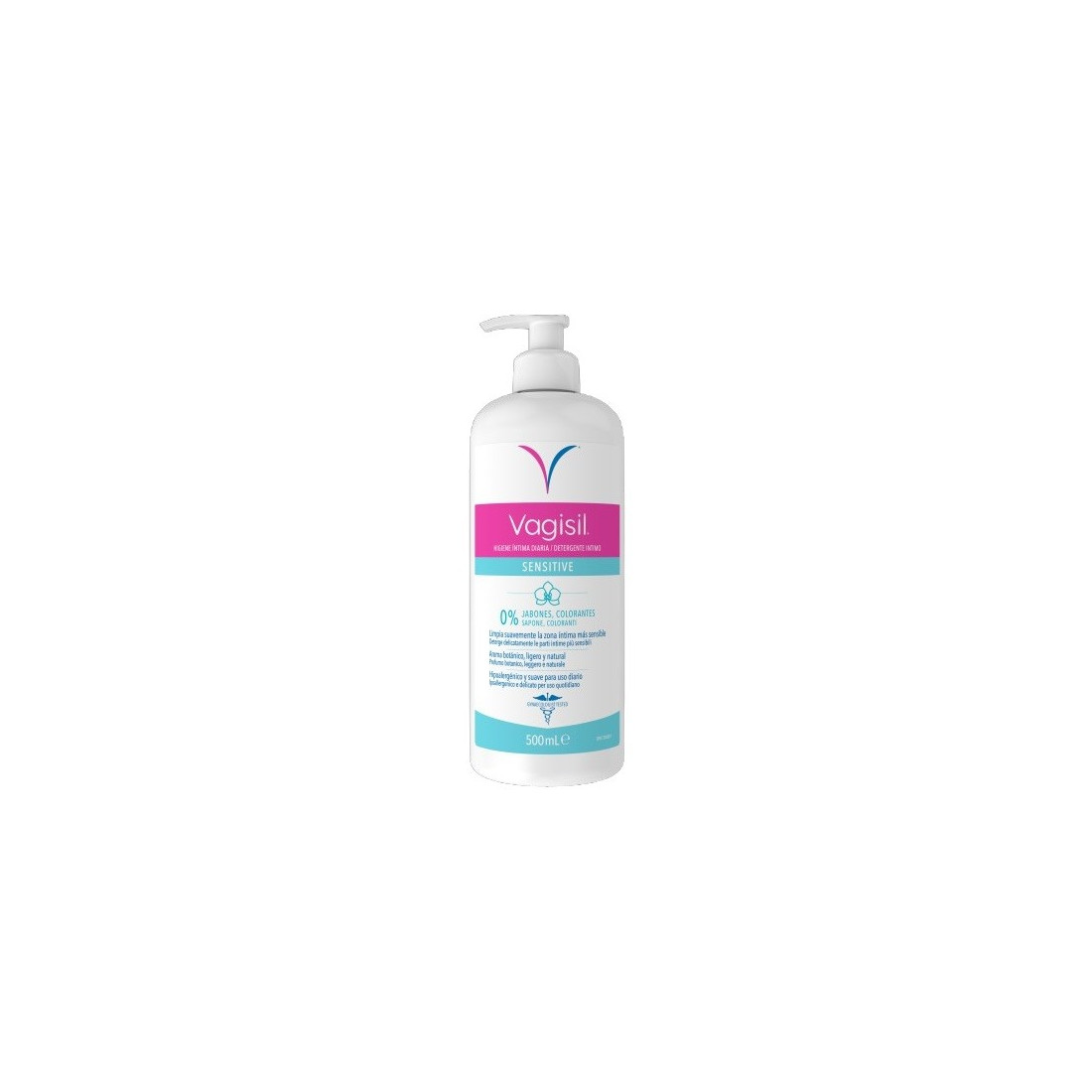 VAGISIL DETERGENTE SENS 500ML