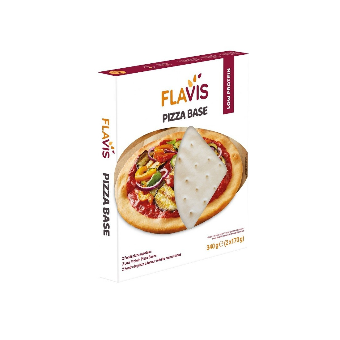 FLAVIS PIZZA BASE 2X170G
