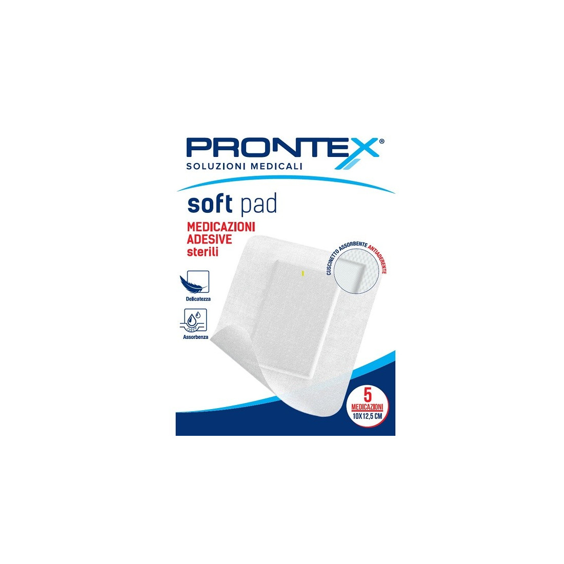 PRONTEX SOFT PAD MEDIC 10X12.5