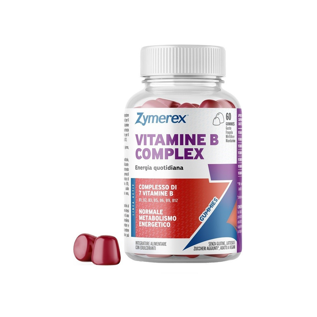 ZYMEREX VITAMINE B COMPL60GUMM