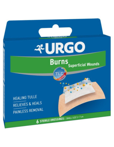 CER URGO USTIONI SUP 5X7CM 6PZ