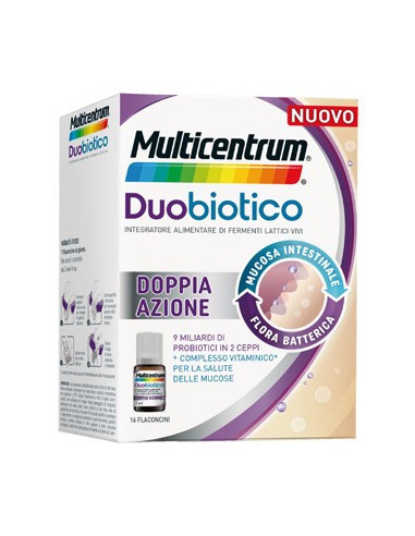 MULTICENTRUM DUOBIOTICO 16FL