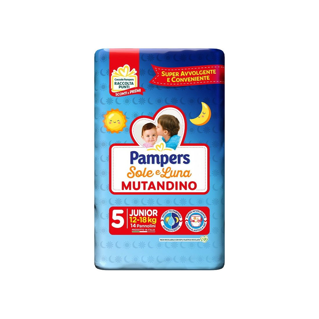 PAMPERS SL MUT JUNIOR 14PZ