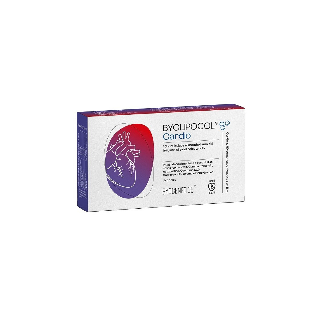 Byolipocol cardio 60cpr