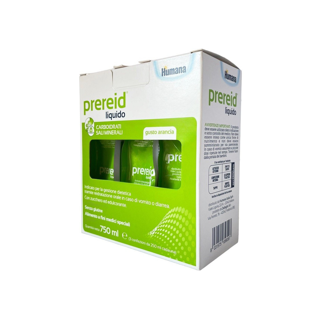 PREREID Liquid 3pcs 250ml Huma