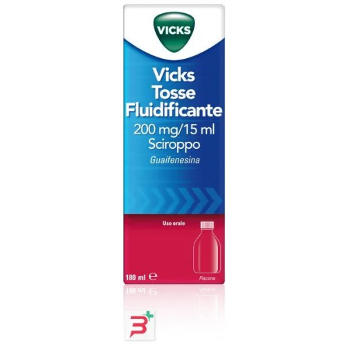 VICKS Cough Fluidif FL 180ML