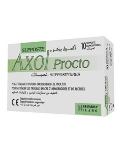 AXOL PROCTO 10SUPPOSTE 2G