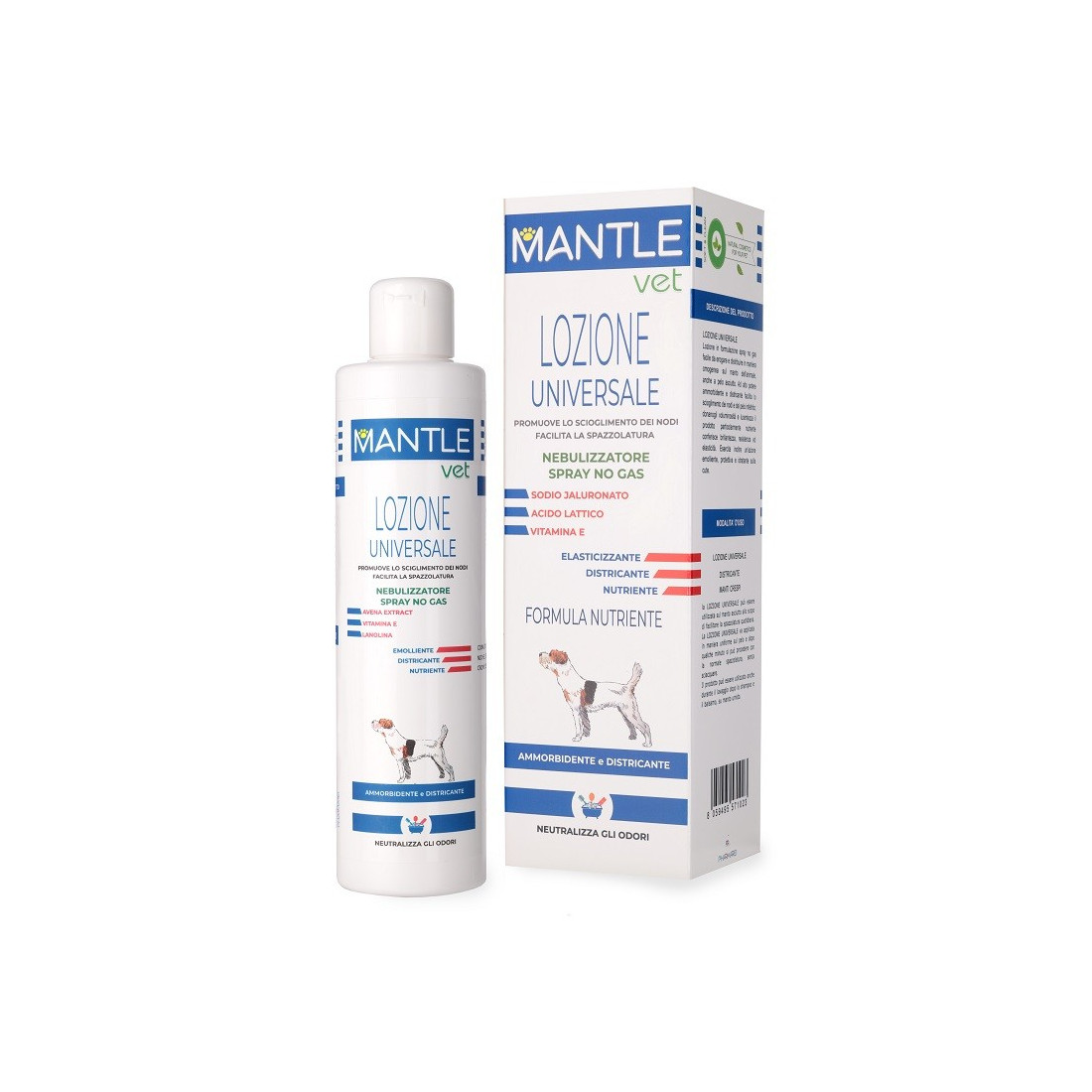 MANTLE VET LOZIONE UNIV 250ML