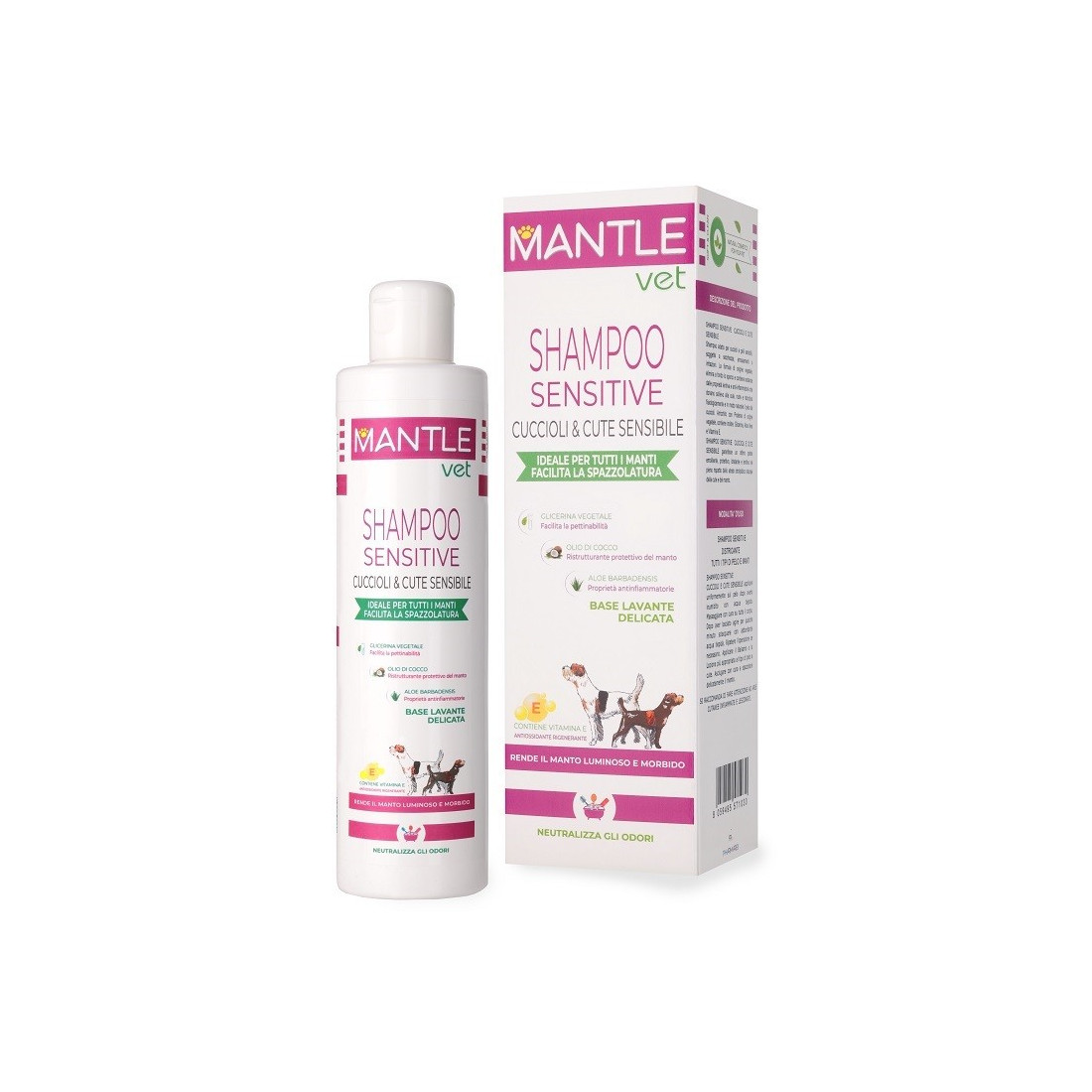 Mantle Vet Shampoo Cucc & Cute