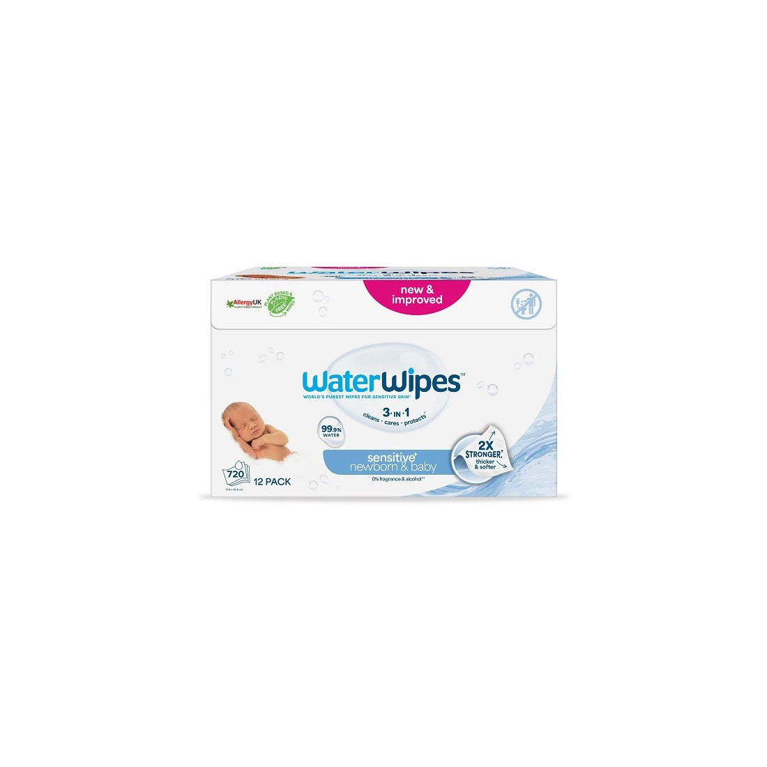 Waterwipes Baby Salv 12pack