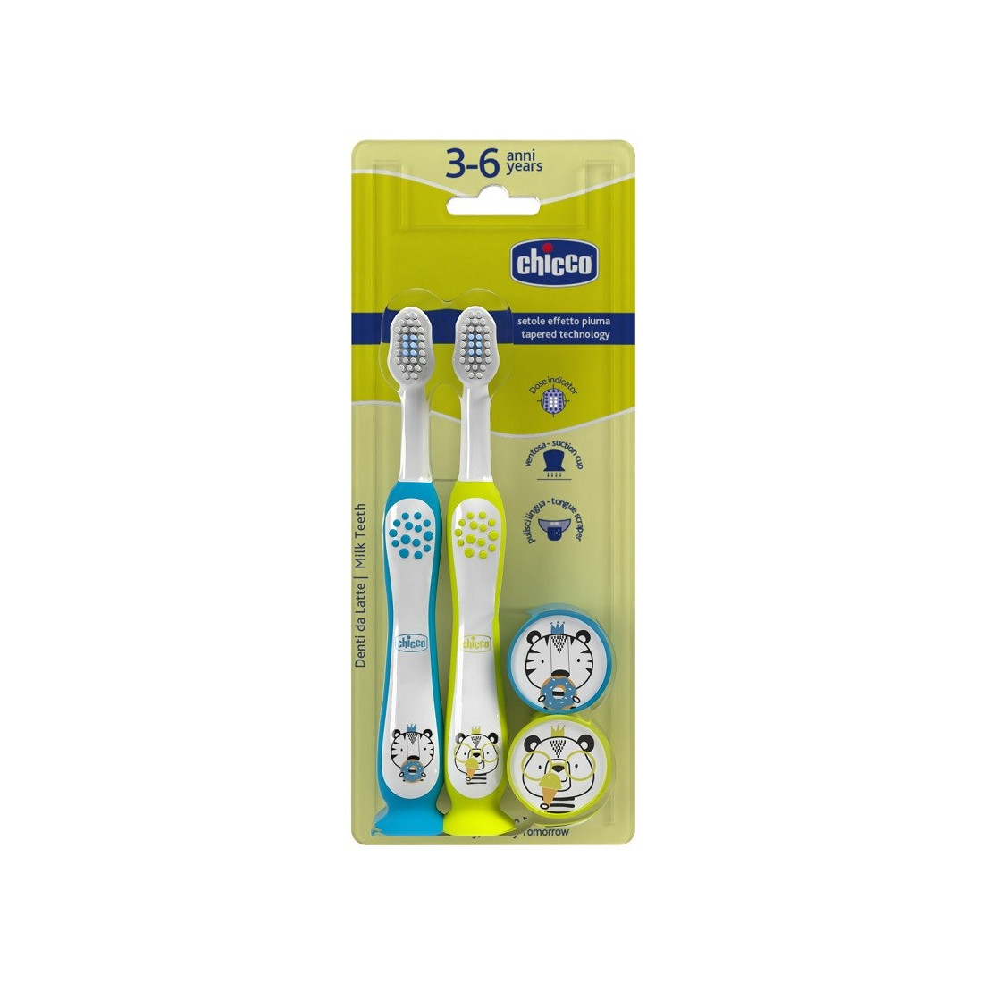 CHICCOSPAZZ 3-6Y DOPPIO AZZ-GIAL