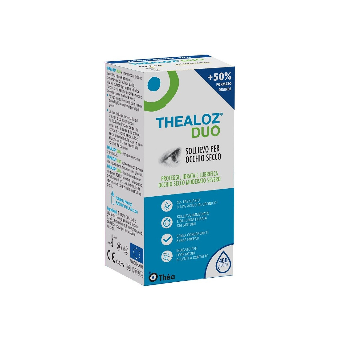 THEALOZ Duo Solution Oft 15ml