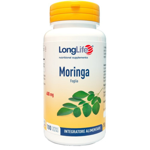 Longlife Moringa 400mg 100CPS