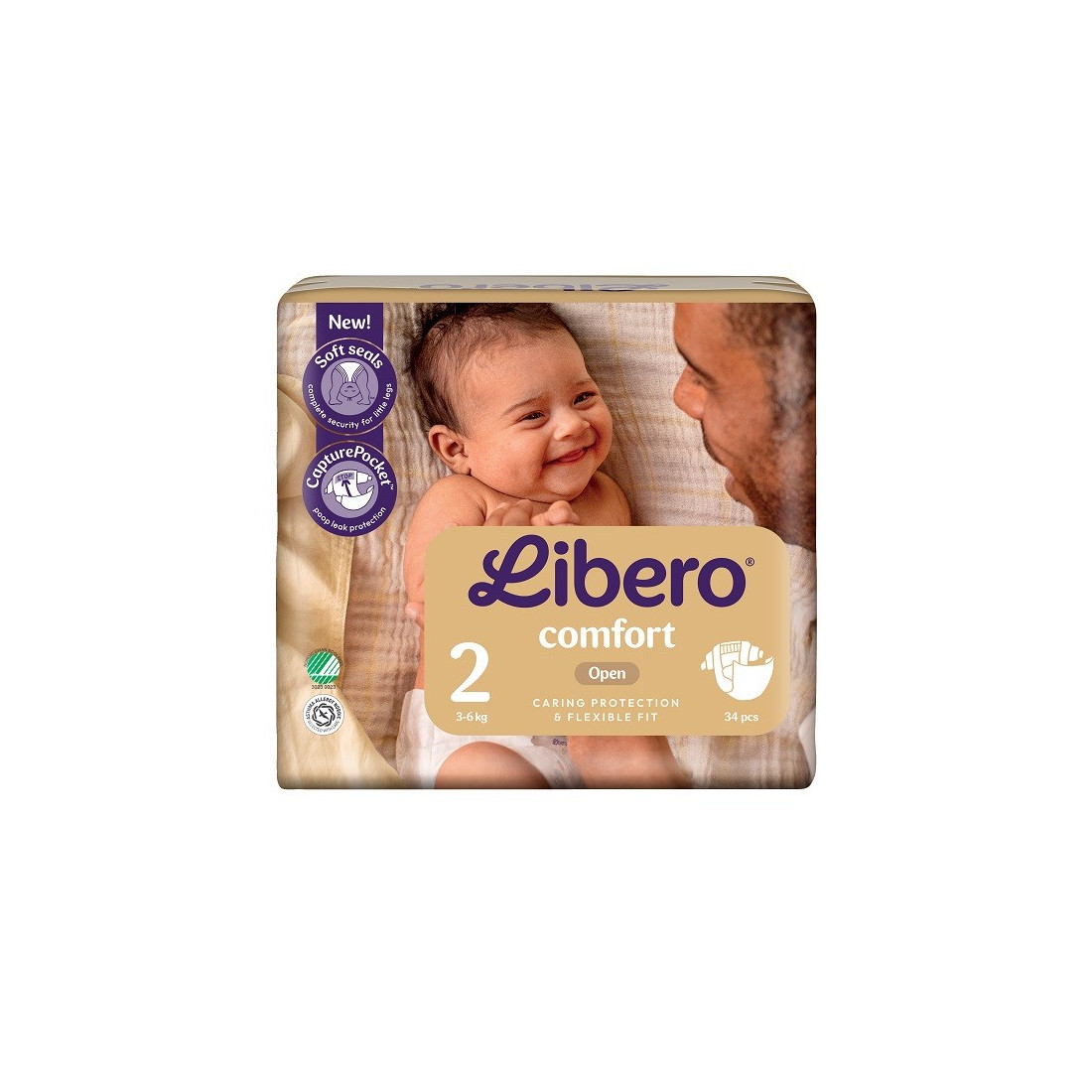 LIBERO Comfort 2 3-6kg 34PZ