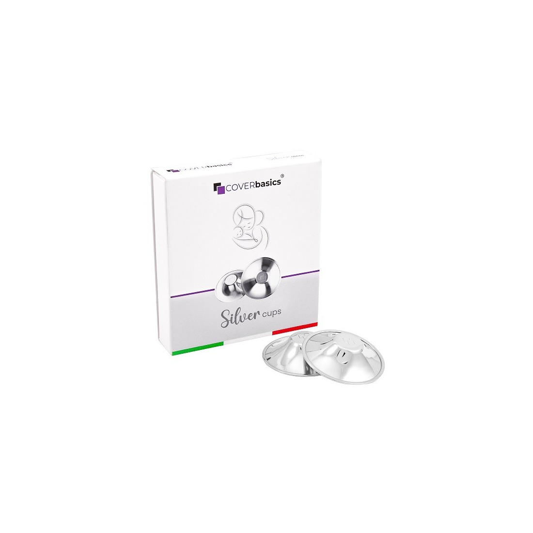 Coverbasics Silver Cups UNI2PZ