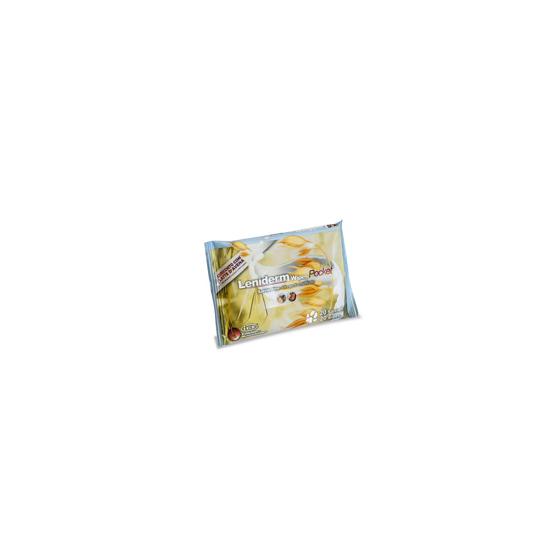 LENIDERM Wipes Pocket 20pcs