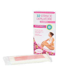 SATINEX STRISCE DEPIL CRP 32PZ