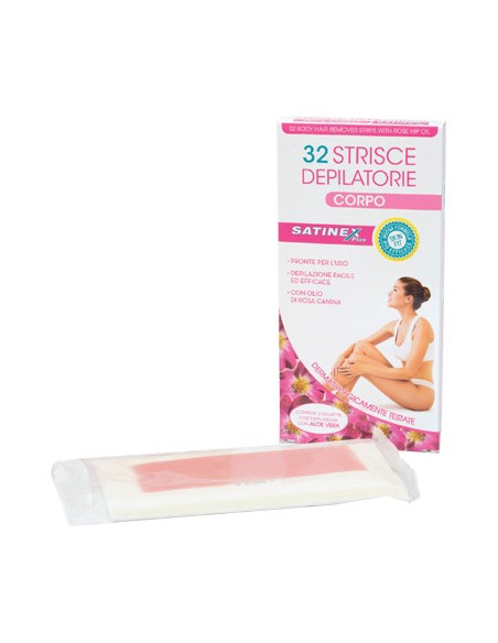 SATINEX STRISCE DEPIL CRP 32PZ
