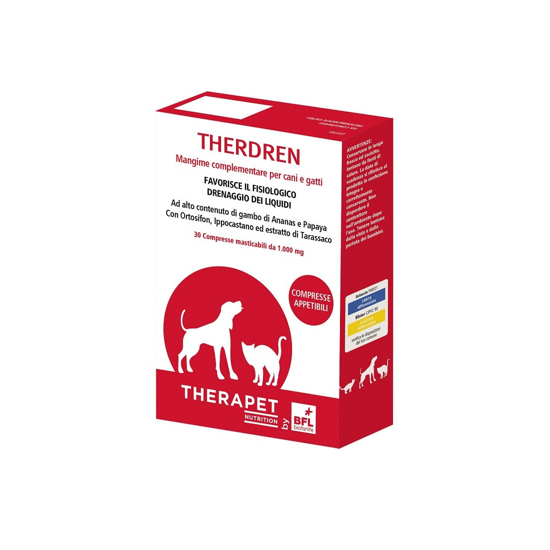 THERDREN THERAPET 30CPR