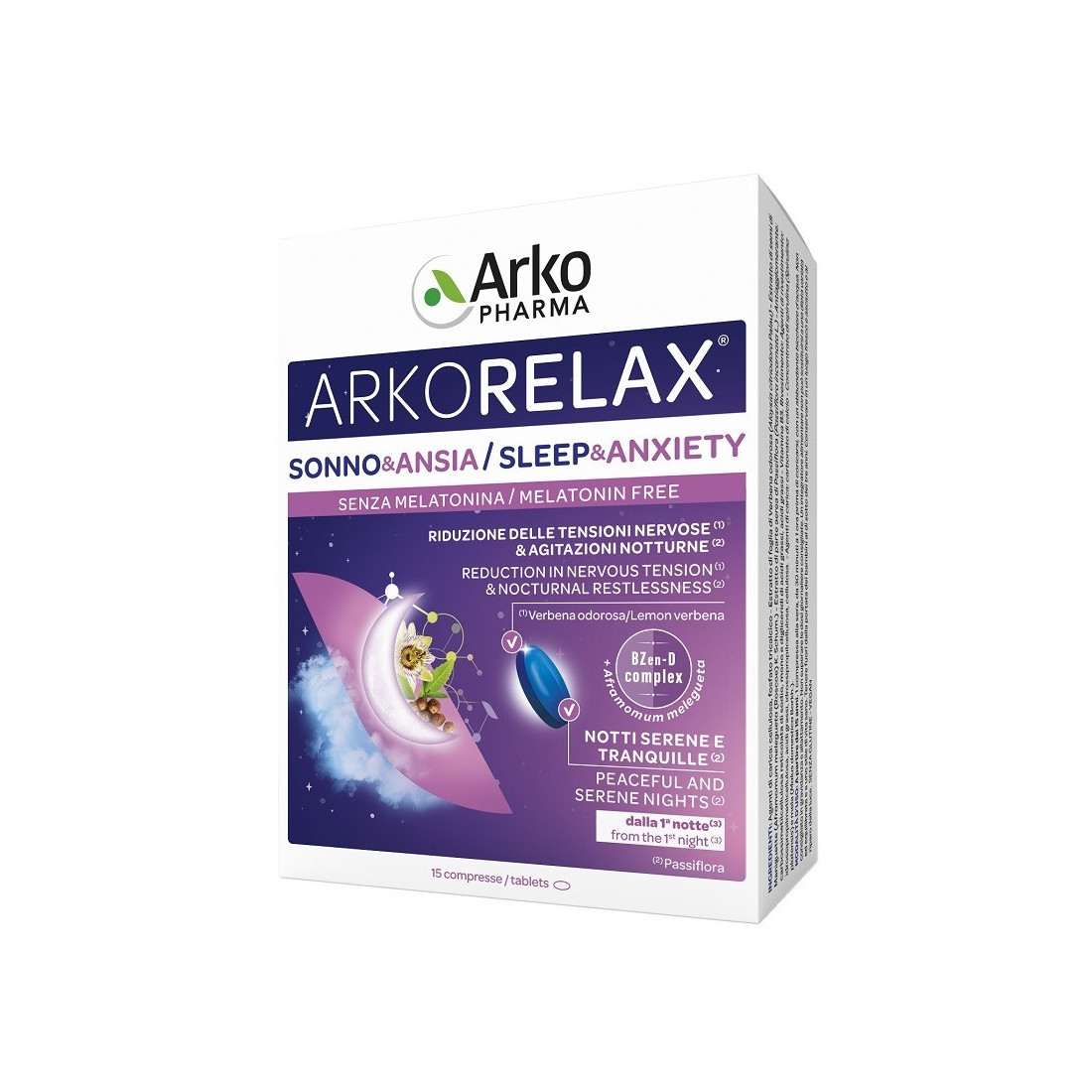 Arkorelax Sleep & Anxiety 15CPR