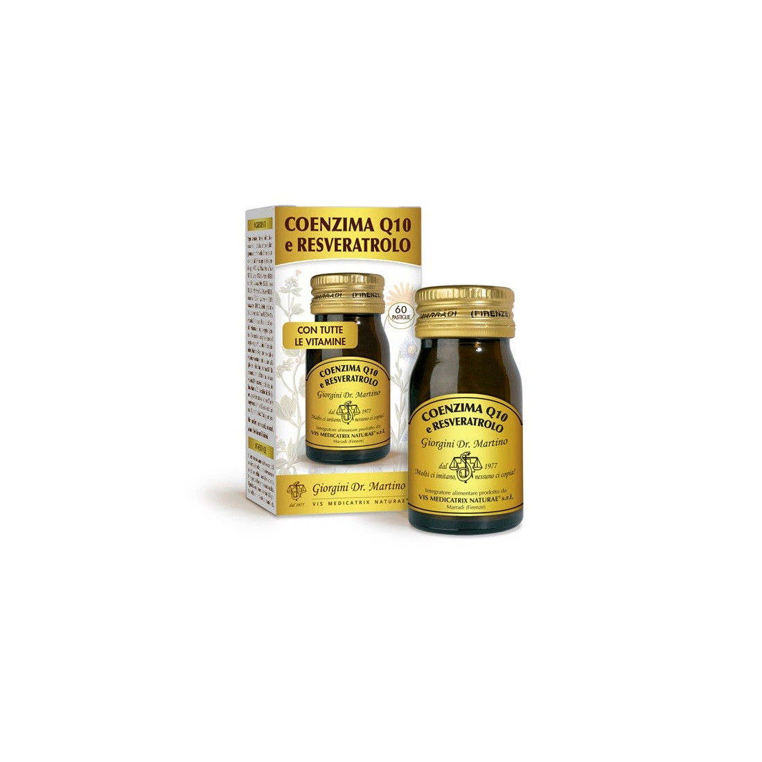 COENZYME Q10/RESVERATROL60PAS AND ITS SALTS