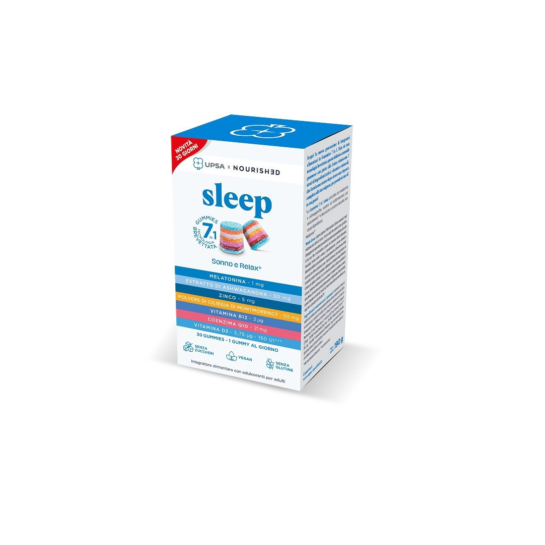 UPSA X Nourished Sleep 30gg