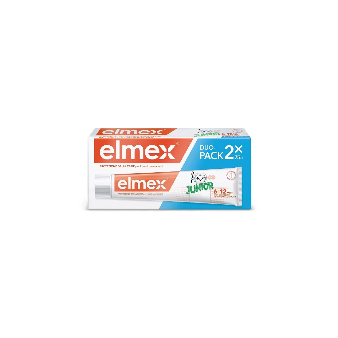 ELMEX Junior Dentif Duopack
