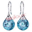 BJT323 Earrings Carmen AQU SS