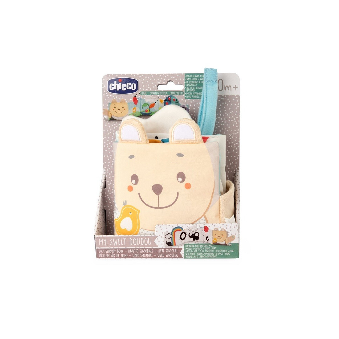 CHICCOgame MSD soft sensory book