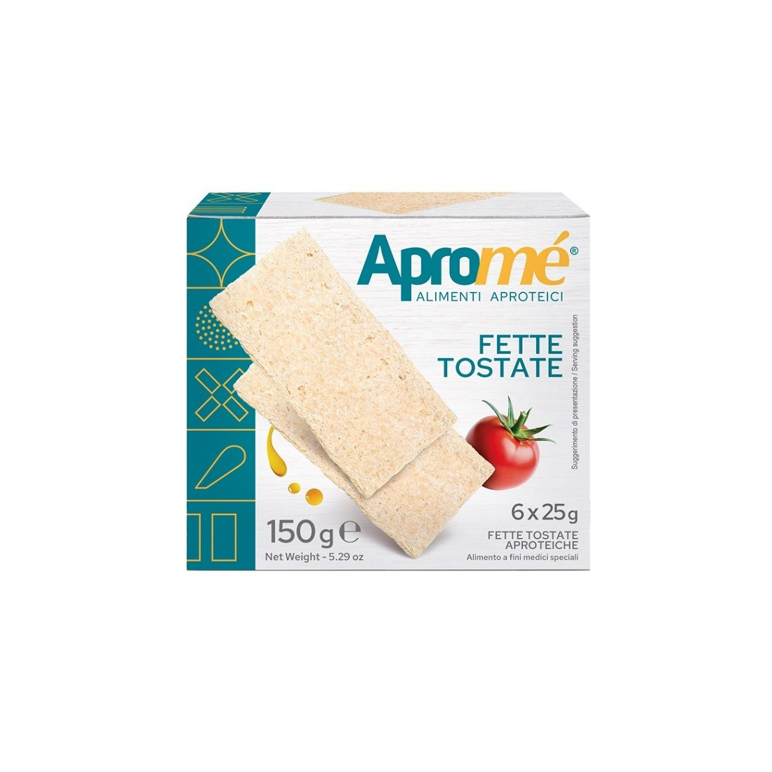 Aprome 'slices toasted 6Porz