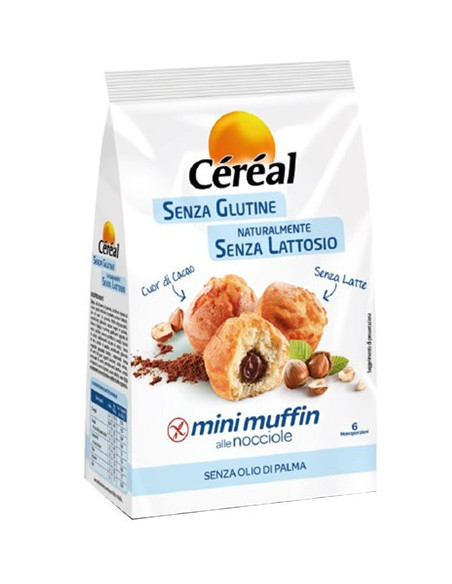 CEREAL MINI MUFFIN NOCCIOLE6PZ