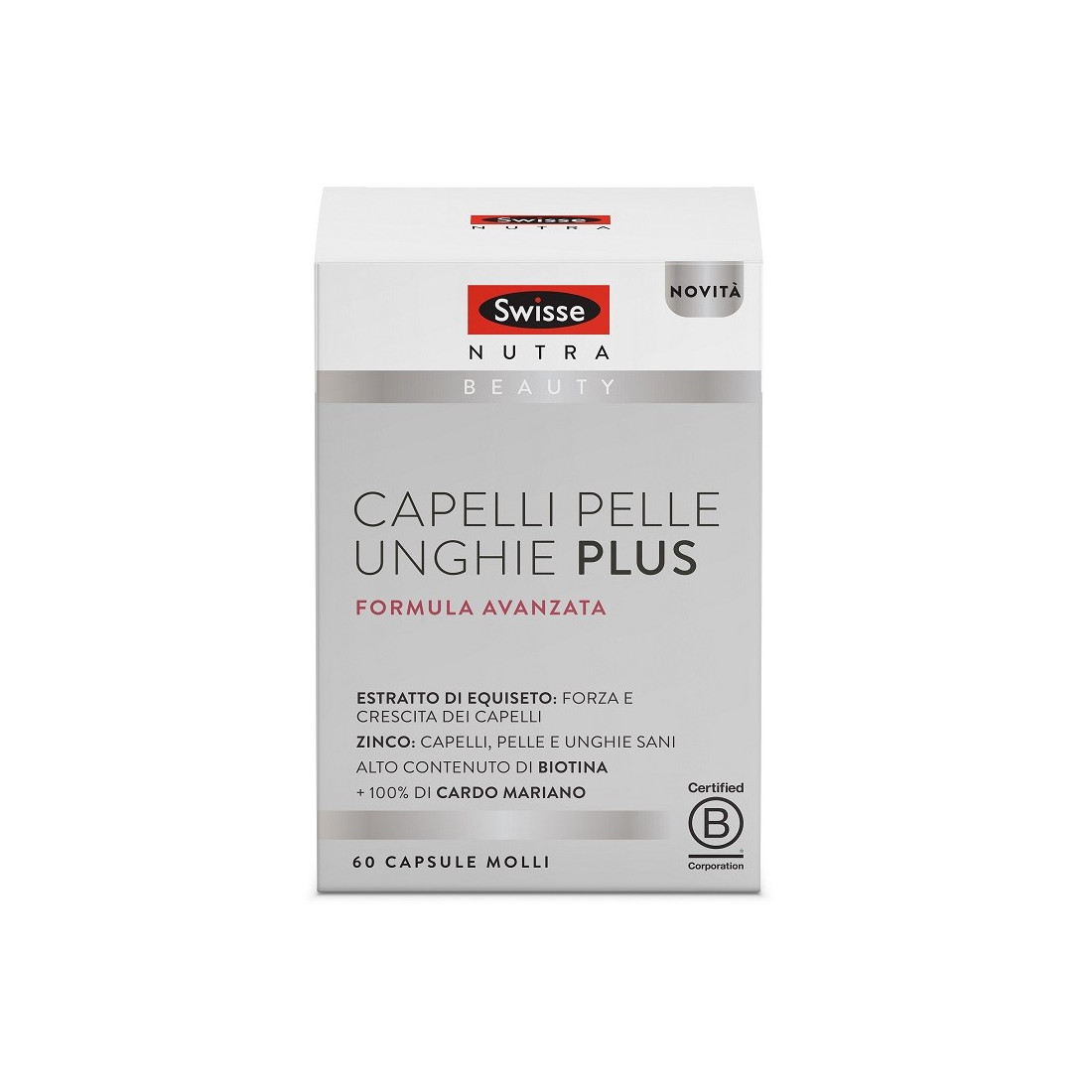 SWISSE CAPELLI P UN PLUS 60CPS