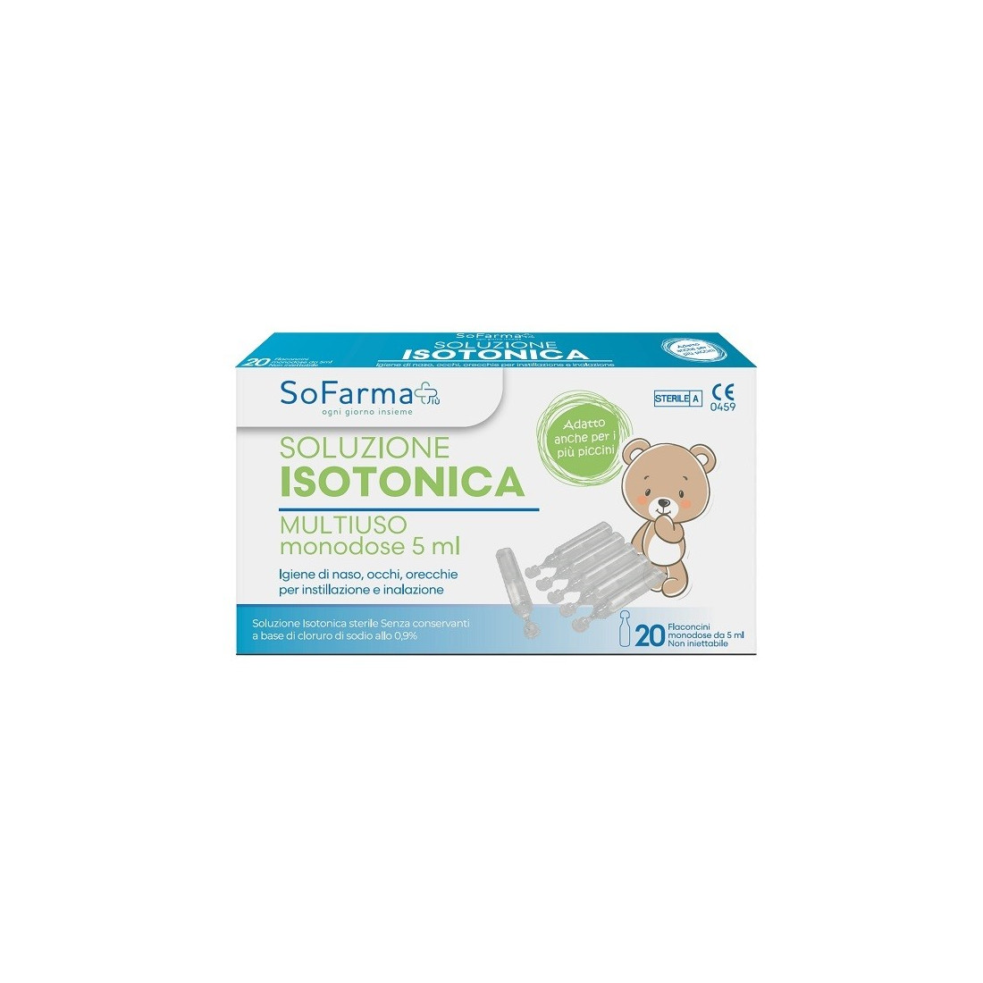 Saline solution 0.9% 20FL 5ml