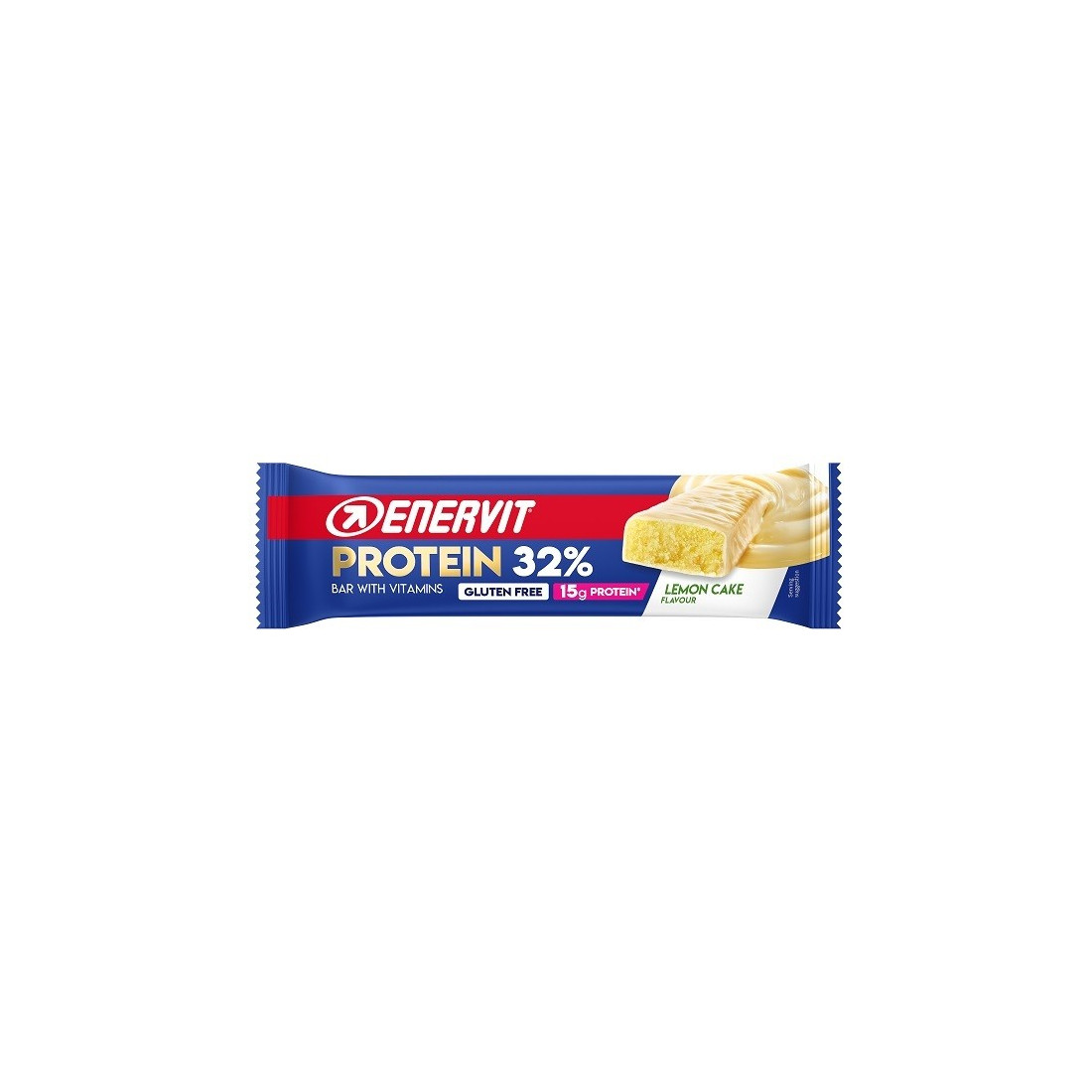ENERVIT SPORT PROT BAR 32% LEM