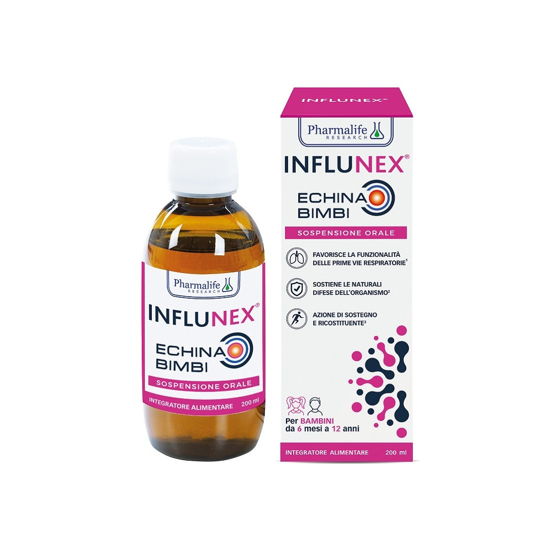 INFLUNEX ECHINA BIMBI 200ML